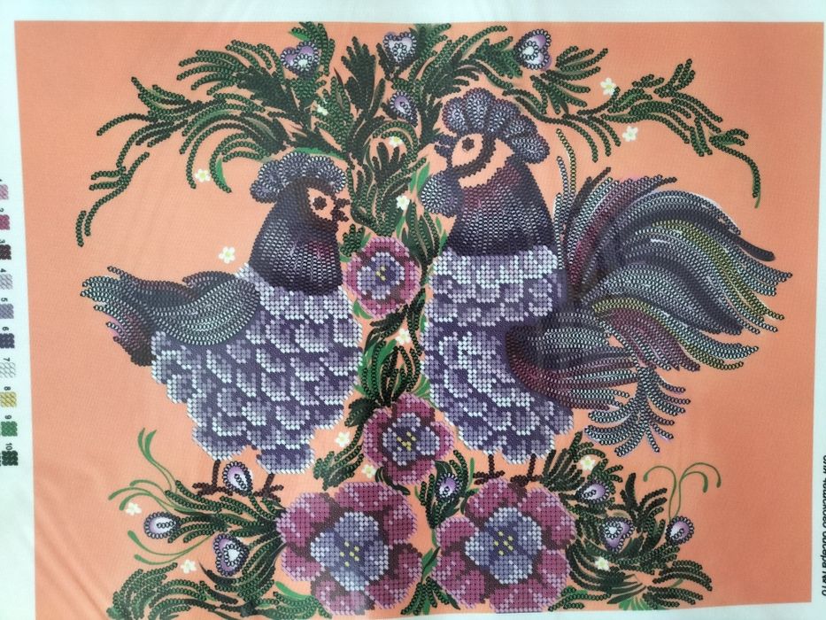 Розпродаж схем під вишивку бісером.