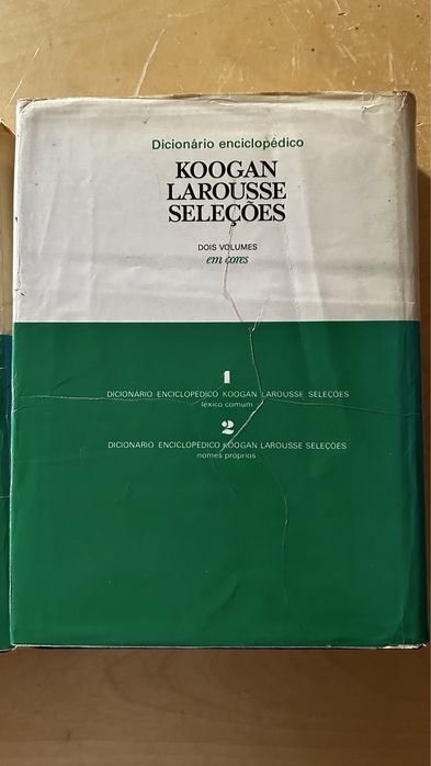 Dicionário Enciclopédico Larousse (2 vol) da Selecções Reader’s Digest