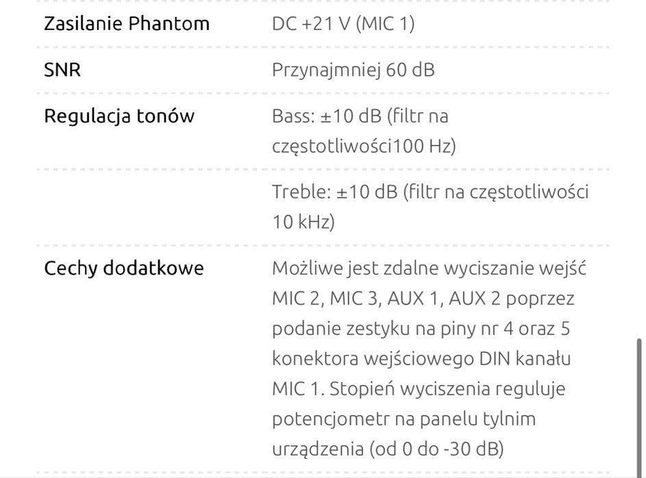 TOA A-2240 wzmacniacz miksujący