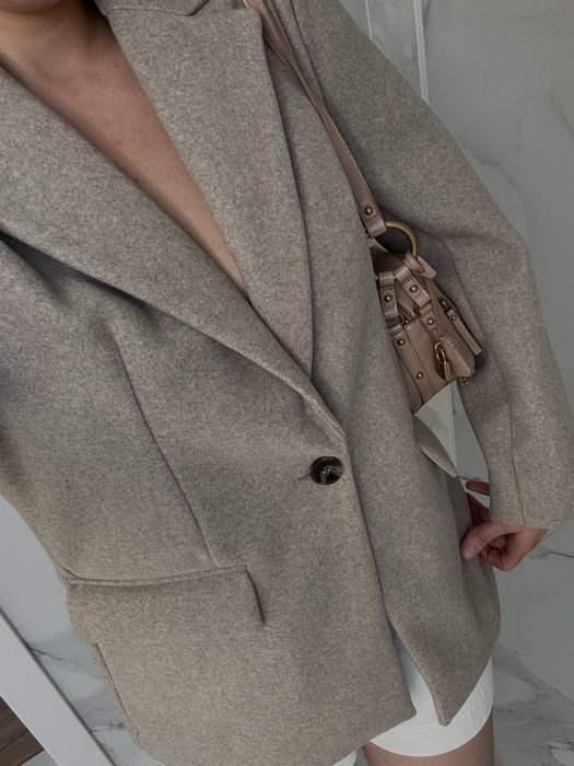 Zara! New! Piękna beżowa Marynaka R. M