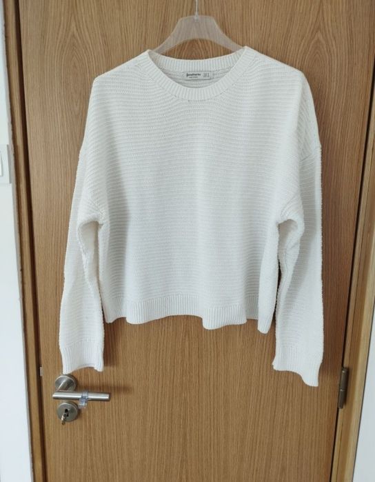 Camisola malha branca