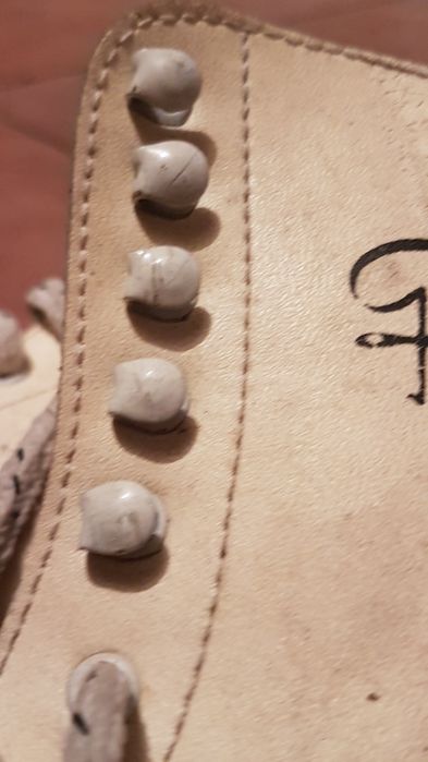 Łyżwy figurowe białe figurówki 19/30