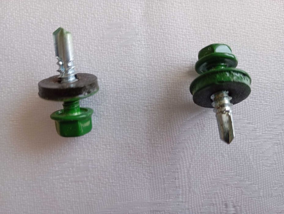 Саморіз покрівельний по металу 4,8x19 мм  RAL 6002