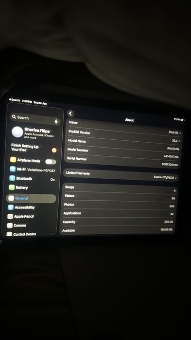 Ipad 11gen A16 256gb.