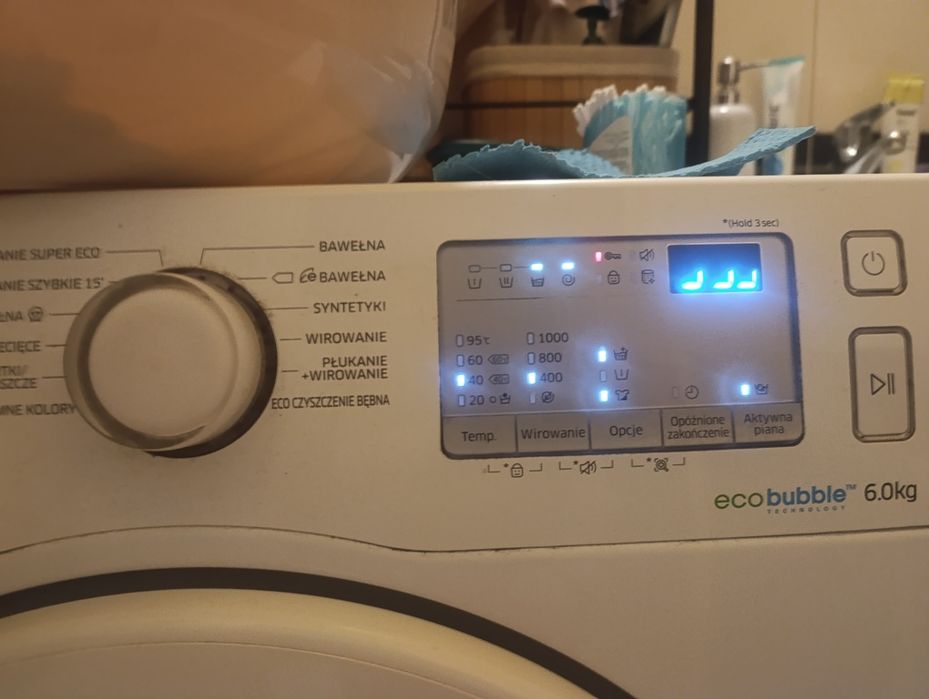 Pralka Samsung Ecobubble