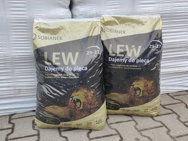 Węgiel groszek Sobianek LEW 29-27 oryginalny super jakość