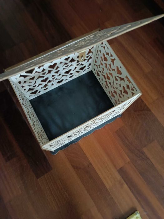 Skrzynka/pudełko na kopert ślubne