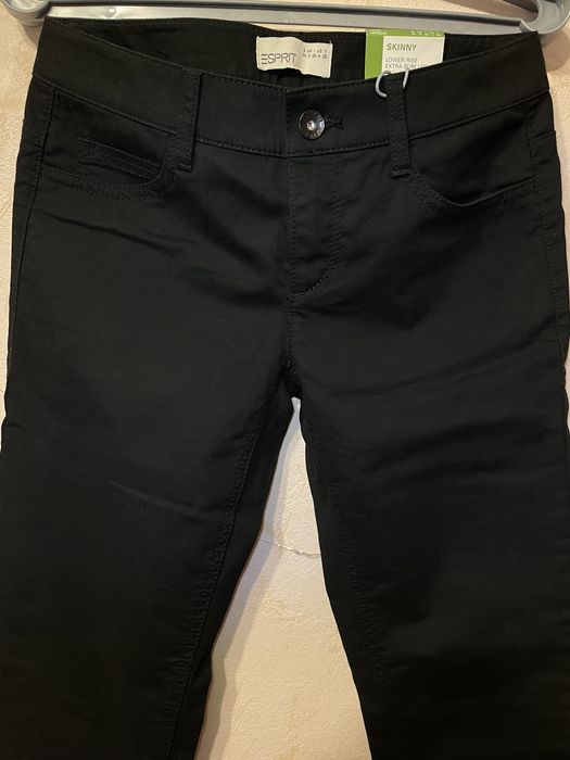 Чорні жіночі джинси скінні нові
