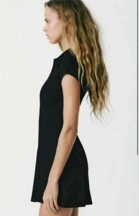 Чорна міні сукня Zara