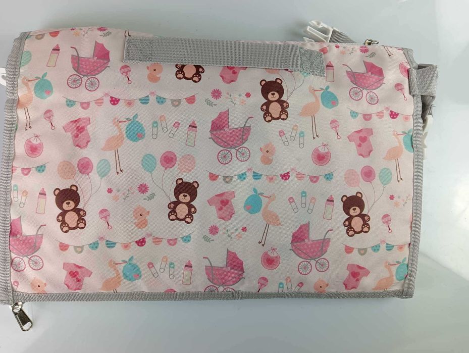 Przenośna, składana wodoodporna torba mata do przewijania przewijak XL