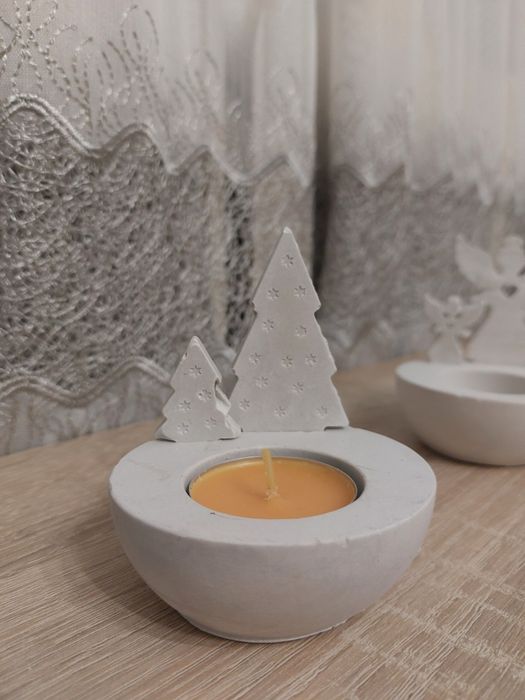 Upominek świąteczny- świecznik