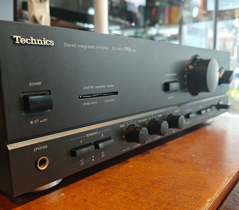 Wzmacniacz Technics SU-V470 PXS cap./ Stan BDB/ Warto!