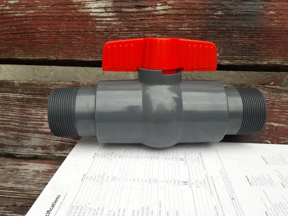 Zawory Pvc 2 cale  gz x gz