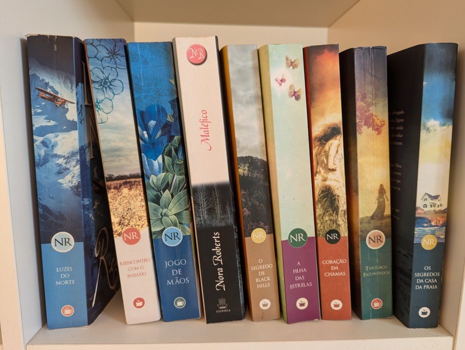 Livros da Nora Roberts e J.D.Robb
