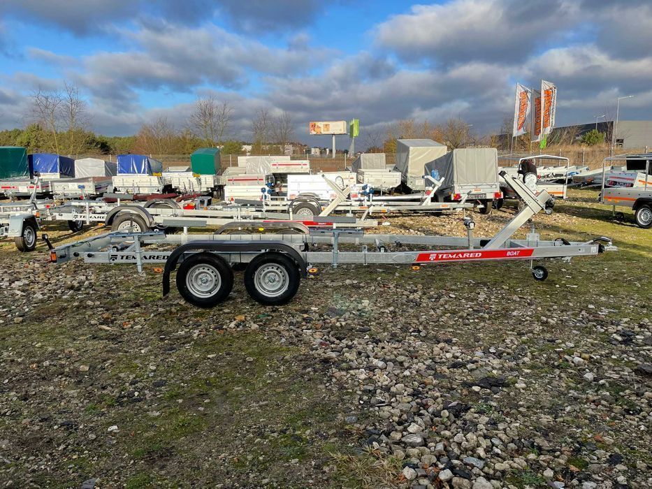 Przyczepa podłodziowa do 6.6m 2000DMC TEMA raty dostawa cała Polska