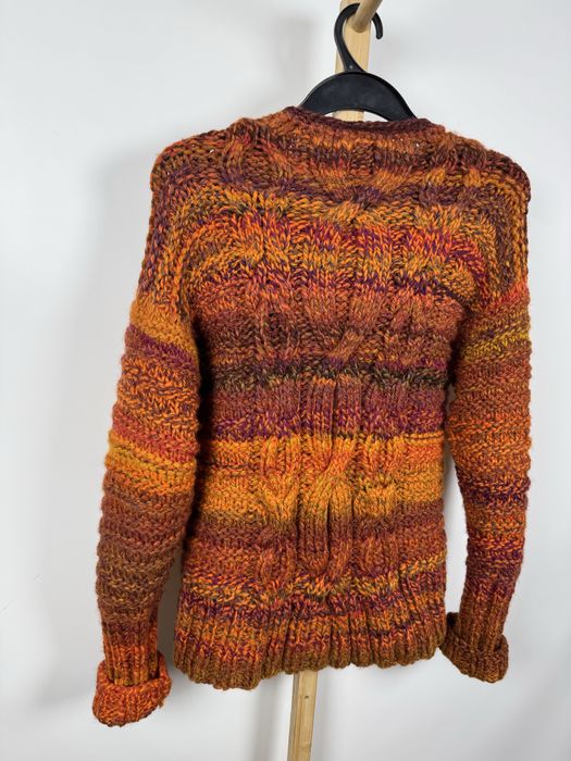 Handmade sweter robiony ręcznie L