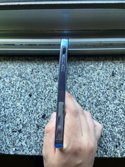 Capa com proteção as câmeras para iPhone 11 cor azul