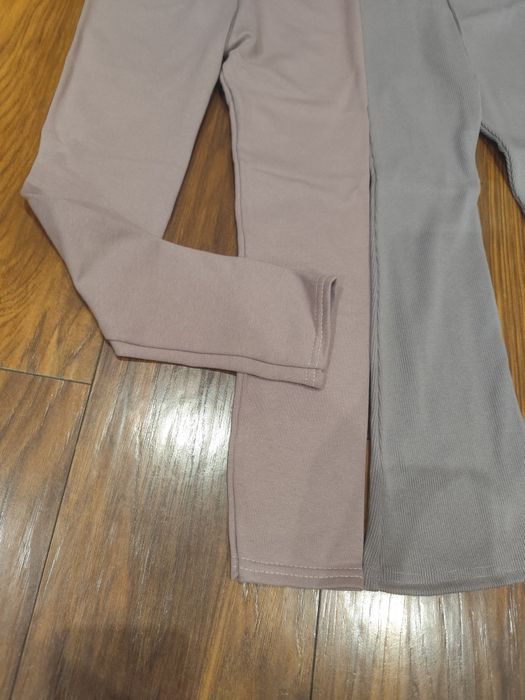 Nowe legginsy polski producent, r. 128, dzwony+klasyczne