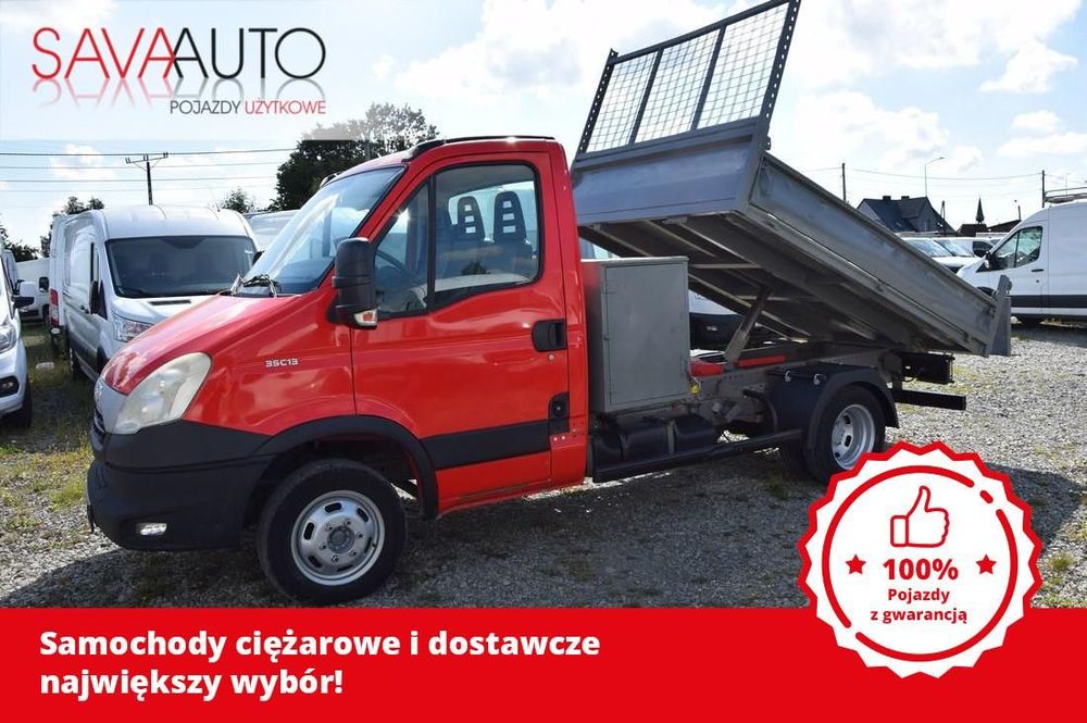 Iveco DAILY 35C13 ​*WYWROTKA​*2.3HPI​*130KM​*TEMPOMAT​*KLIMATYZACJA​*2