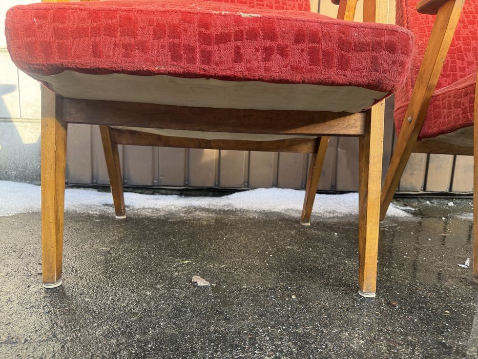 Fotel Chierowski / vintage prl / do renowacji