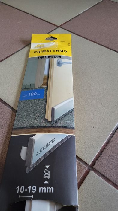 Uszczelka aluminiowa przypodłogowa do drzwi 100cm