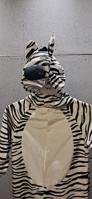 Strój przebranie kostium zebra