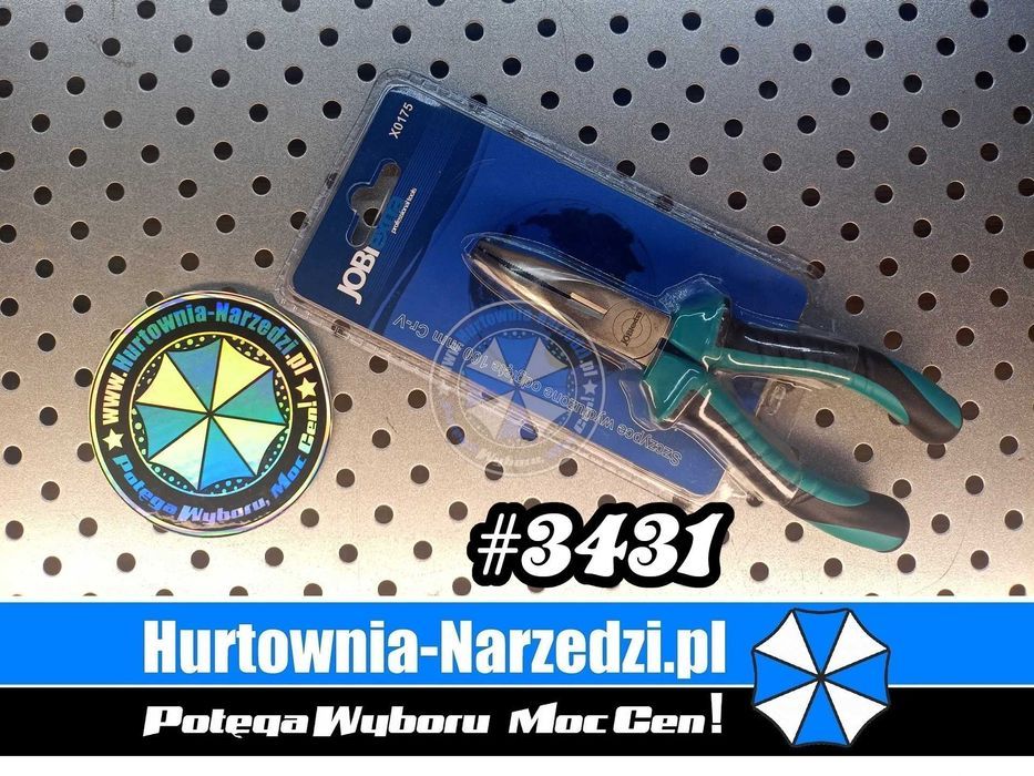 Szczypce wydłużone odgięte 160mm Cr-V szczypce odgięte 160mm