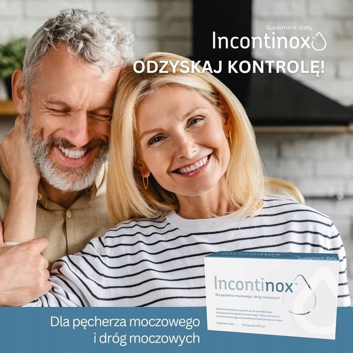 incontinox - dla pęcherza moczowego i dróg moczowych