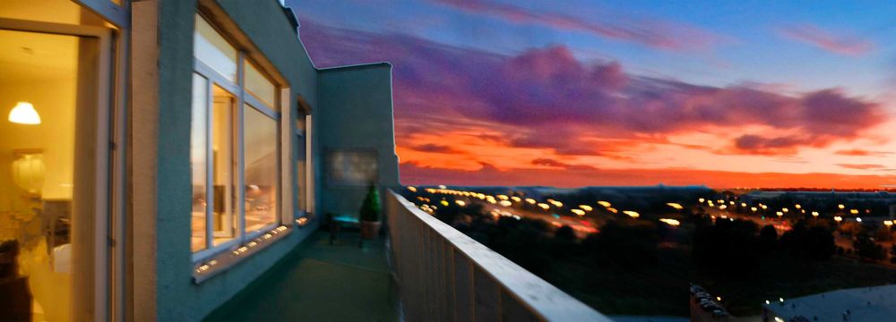 Słoneczna kawalerka typu loft