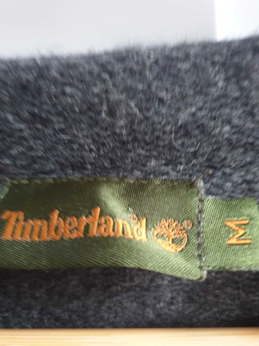 Szary grafitowy sweter Timberland wełniany wełna jagnięca M męski