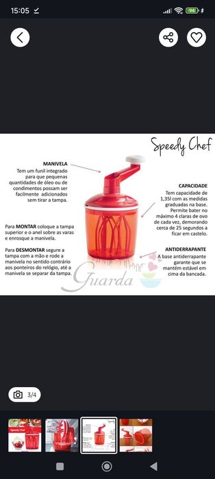 Speedy Chef Tupperware Purple64553120571395123
