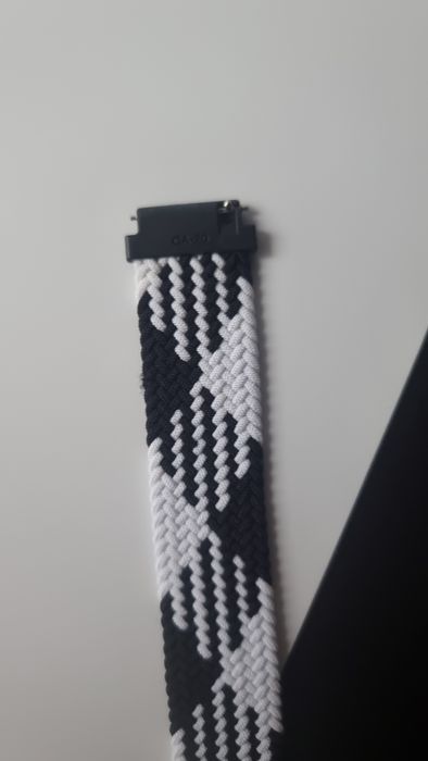 Pasek plecionego materiału 20 mm do zegarka Samsung, Huawei, Amazfit,
