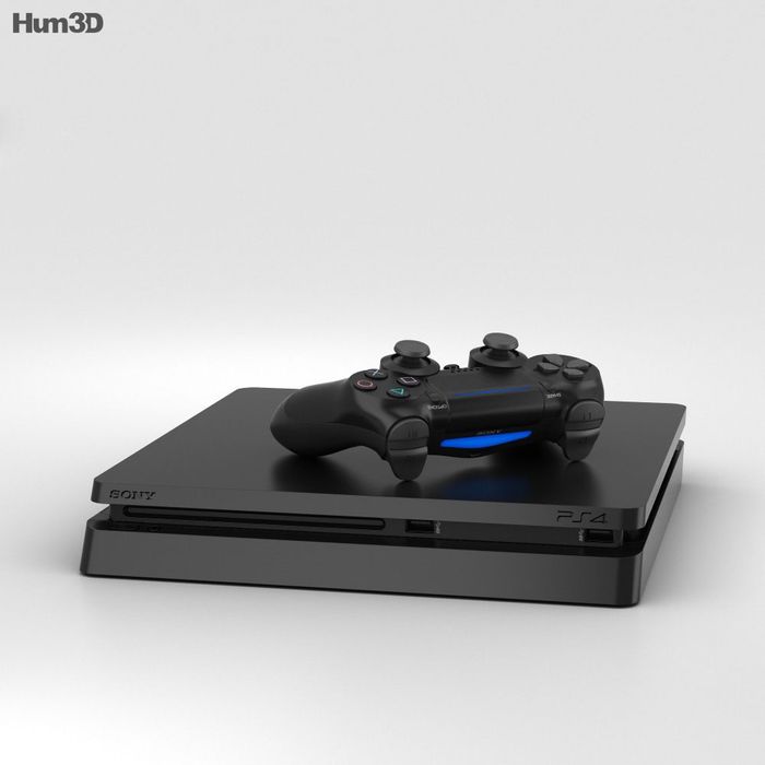 Vendo ps4 slim 1000g c/ 2 comandos e 6 jogos