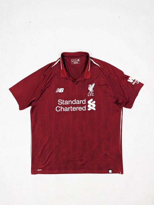 Liverpool New Balance czerwona koszulka piłkarska XL