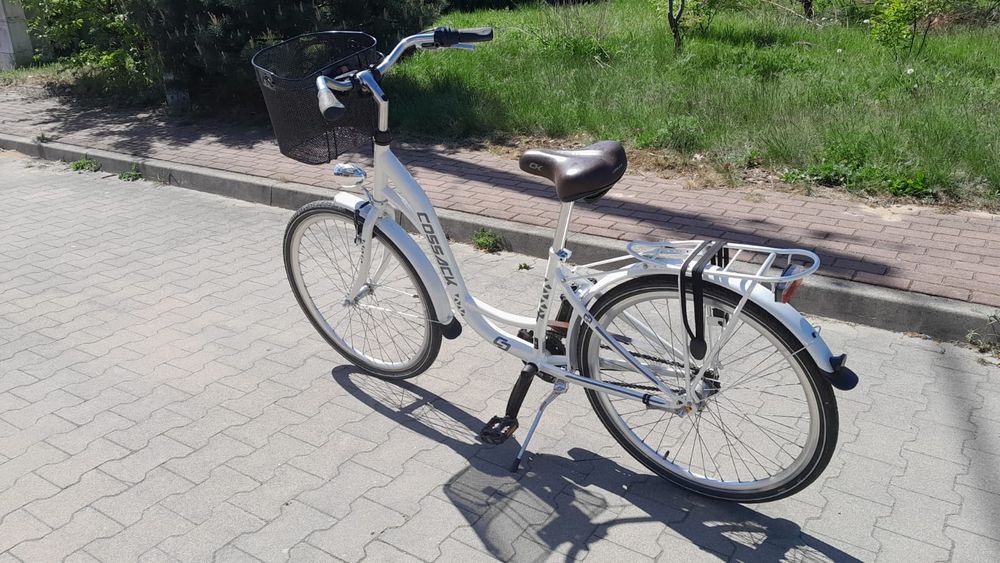 Rower miejski Cossack jak nowy prezent z Komunii