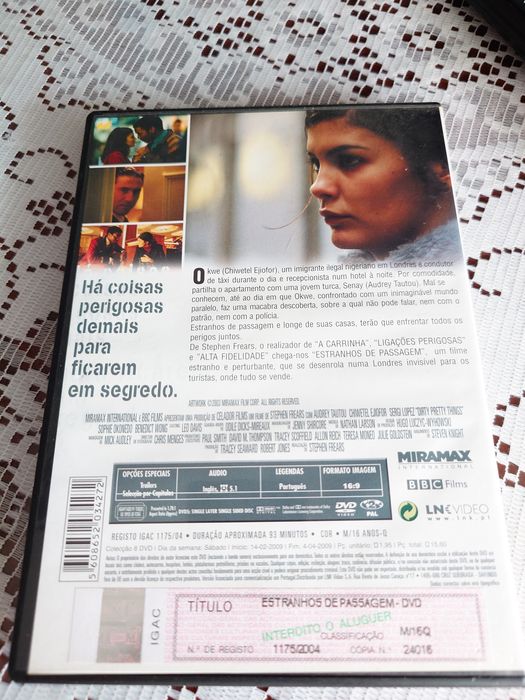 Estranhos de passagem dvd