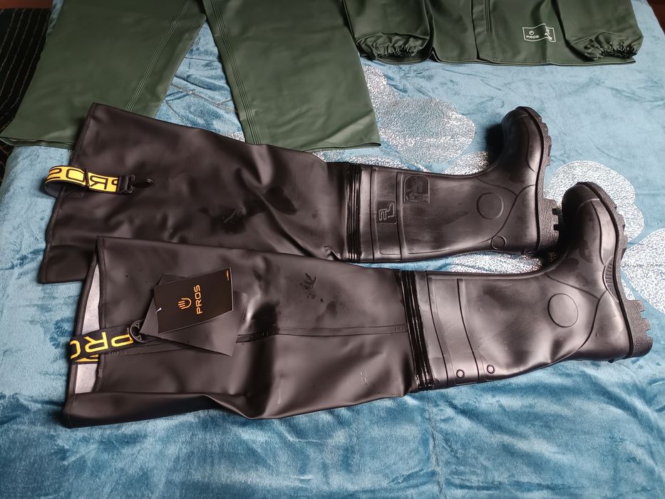 Wodery , kurtka oraz spodnie