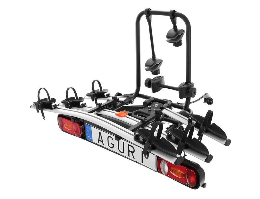 Bagażnik rowerowy na hak 4 Rowery  Aguri Active Bike 3+1  DYSTRYBUTOR