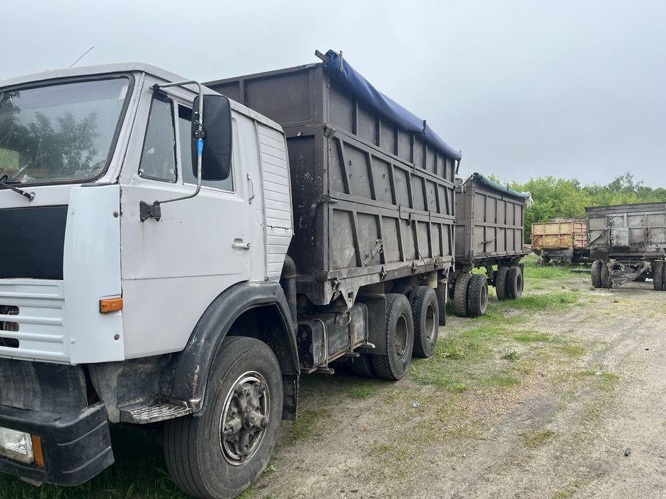 Продам камаз 55102 з причепом