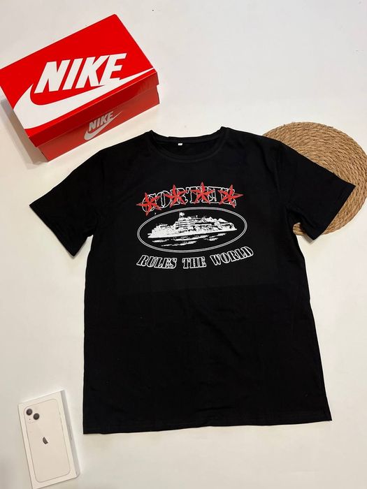 Футболка CORTEIZ/чорна/Кортез/corteiz/унісекс/Кортез/дешево/Corteiz