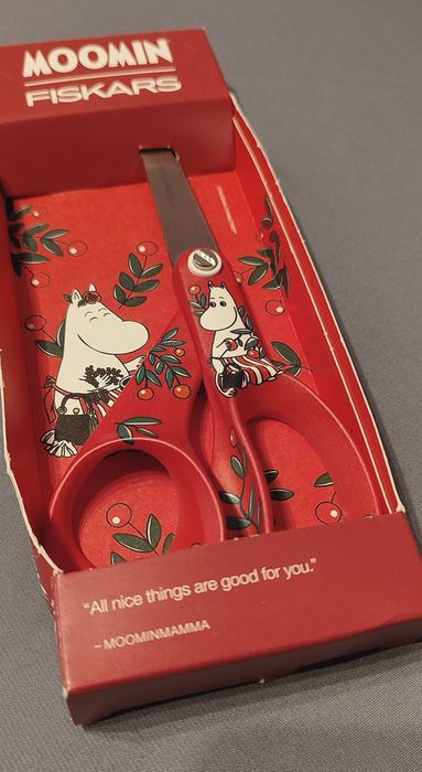 Fiskars Nożyczki z Muminkami - Mama Muminka - uniwersalne 21 cm
