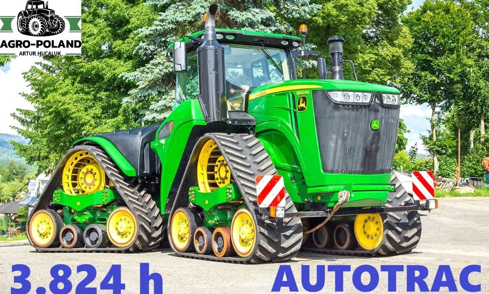 John Deere 9620 RX - POWERSHIFT - 3824 h - 2019ROK - NOWE GĄSIENICE - AUTOTRAC