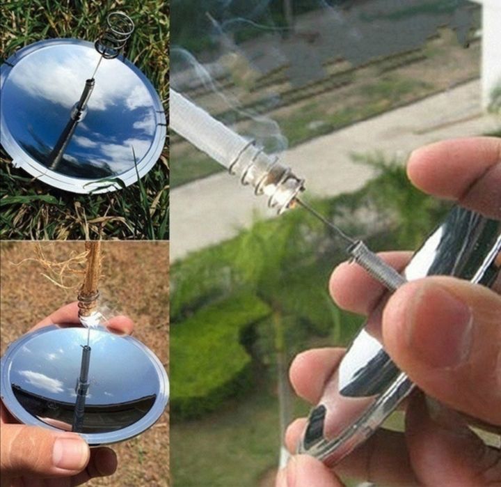 Isqueiro solar campismo