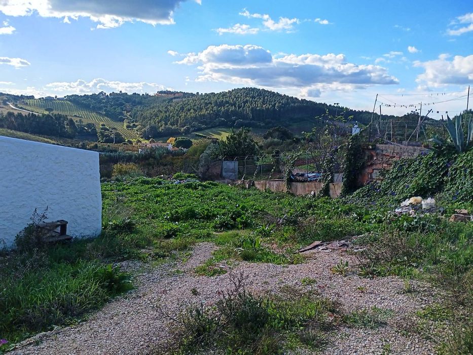 Terreno com pequena casa de arrumos