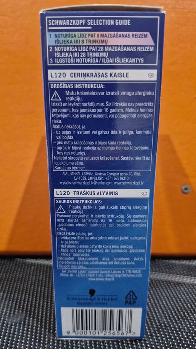 Farba do włosów Schwarzkopf LIVE Pretty Pastels L120 Lilac Crush