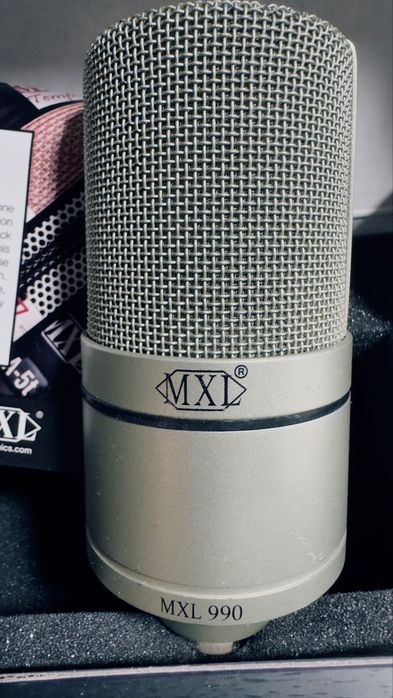 MXL 990 – Mikrofon pojemnościowy | Stan BDB | Domowe studio