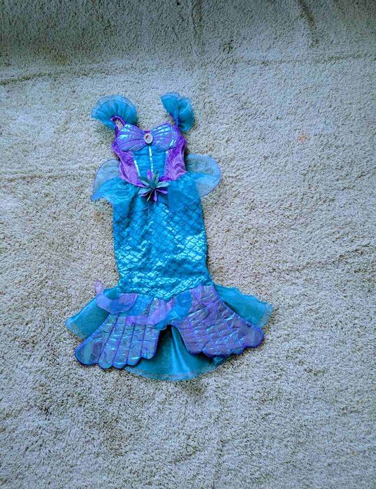Костюм сукня плаття маскарадний костюм Русалочки русалонька Аріель