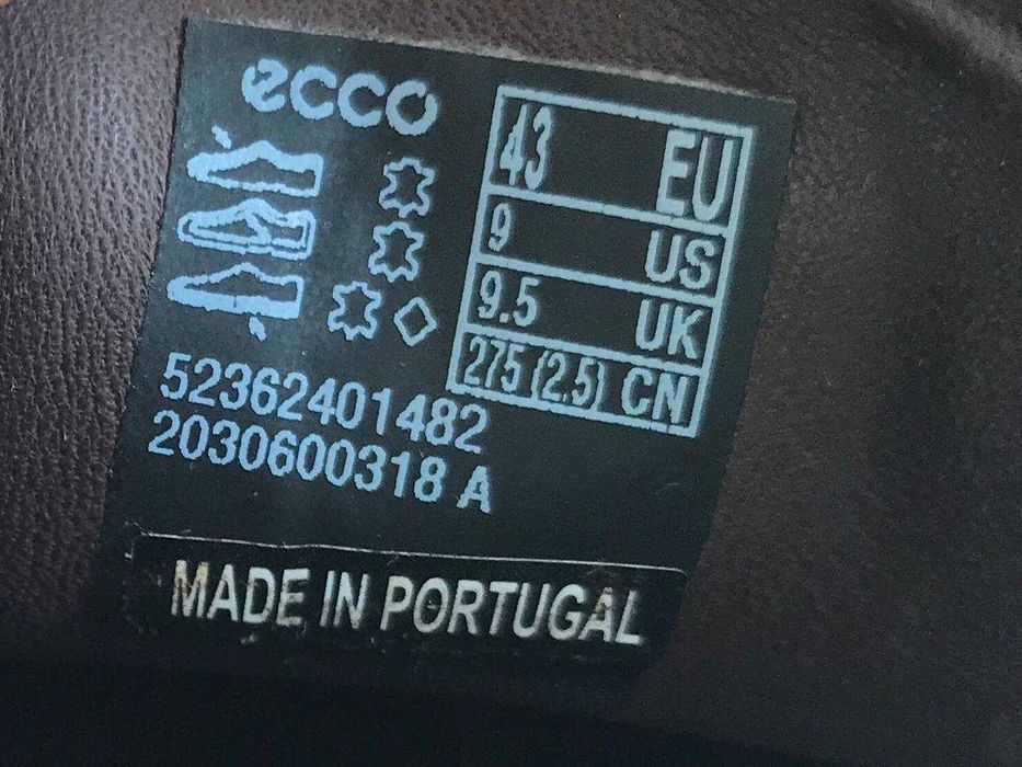 Туфлі Ecco Vitrus Mondial 43 р