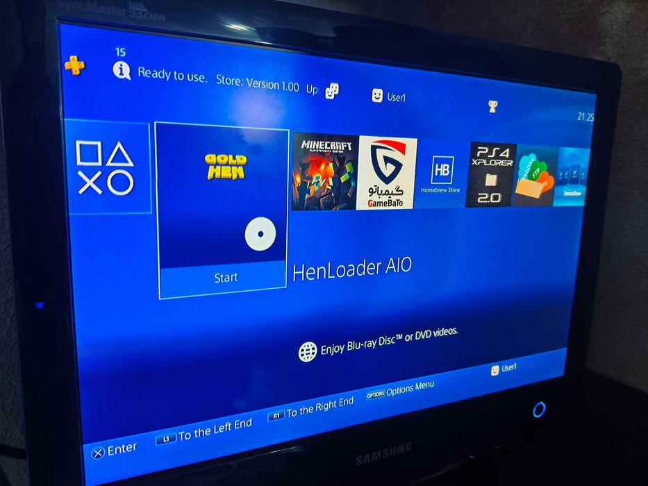 Playstation 4 GoldHen (Desbloqueada)