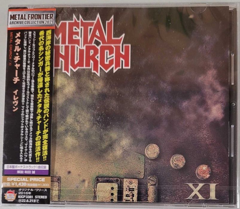 Metal Church - XI +1 tema bonus (Japan/Selado)